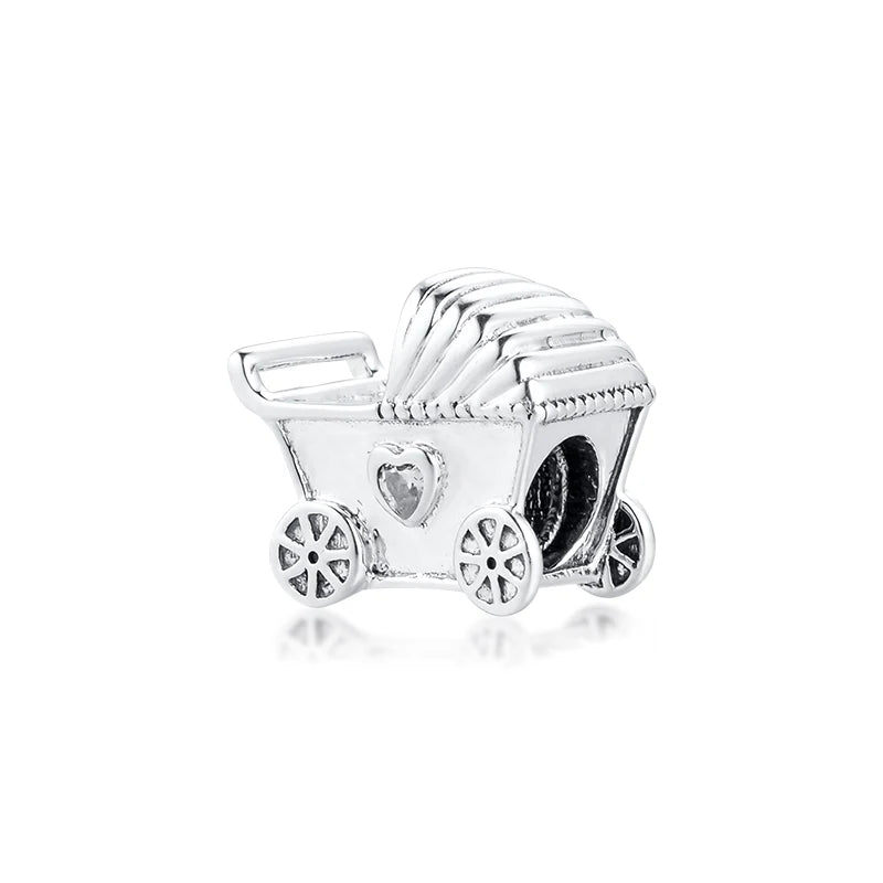 Charm Mother & Son Bond 925 Silver Beads for Moments Jewelry