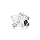 Charm Mother & Son Bond 925 Silver Beads for Moments Jewelry