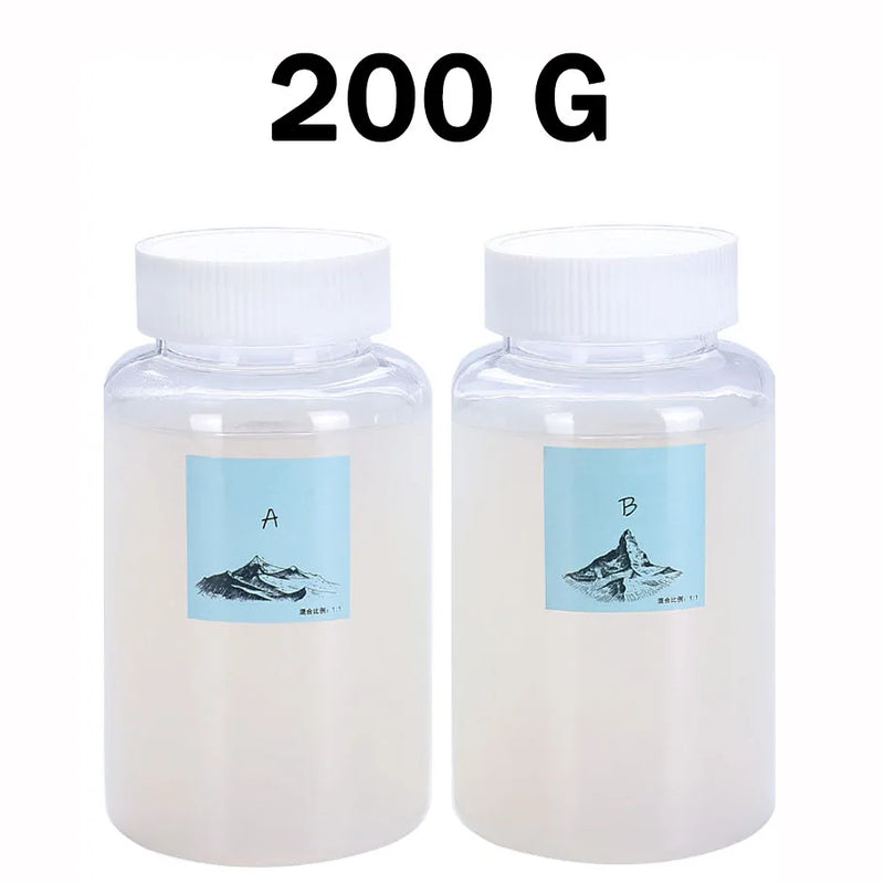 Liquid Rubber for DIY Silicone Mold Making UV Cure Resin Crafts