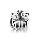 S925 Sterling Silver Animal Charms for Necklaces, Ladies Bracelet Jewelry