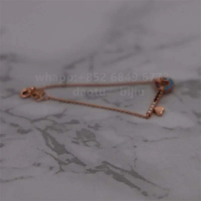 925 Silver Spanish Bear Bracelet Jewelry Christmas Gift