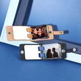 Personalized Photo Album Keychain for Lover Valentines Memorial