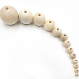 100pcs Natural Wooden Eco-Friendly Wood Bead DIY Decorations