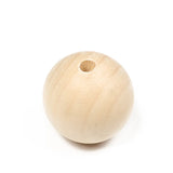100pcs Natural Wooden Eco-Friendly Wood Bead DIY Decorations