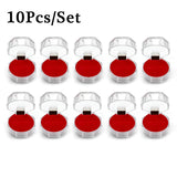 Acrylic Crystal Ring Boxes Clear Display Storage Case Wedding Jewelry Packaging