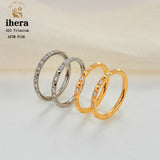 Titanium CZ Hinged Septum Clicker Ear Cartilage Tragus Piercing