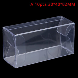10Pcs Transparent PVC Box for Candy/Chocolate/Toys/Jewelry Display Wedding Favor