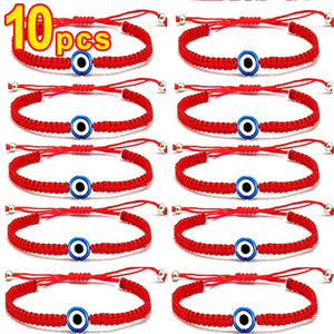 Evil Eye Bracelet Lucky Red Rope Friendship Jewelry
