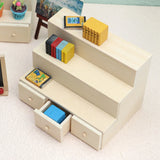 1:12 Dollhouse Display Stand Store Supermarket Shelves Dollhouse Furniture