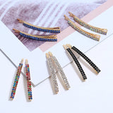 Rhinestones Hair Clip Crystal Barrette Hair pins Hair Jewelry for Women
