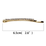 Rhinestones Hair Clip Crystal Barrette Hair pins Hair Jewelry for Women