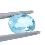 1.12ct Neon Apatite Oval Cut Gemstone