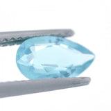 1.19ct Neon Apatite Pear Cut Gemstone