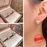 Classic Original Logo Jewelry Round Earrings