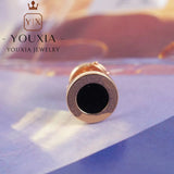 Classic Original Logo Jewelry Silver Round Earrings