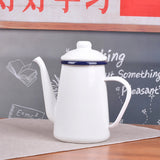 1.1L Enamel Coffee Pot for Gas Stove & Induction Cooker
