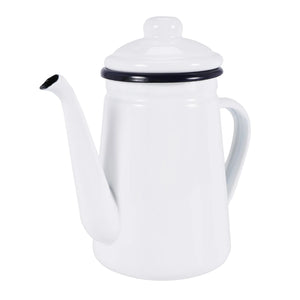 1.1L Enamel Coffee Pot for Gas Stove & Induction Cooker
