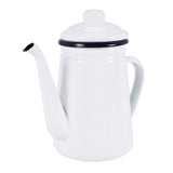 1.1L Enamel Coffee Pot for Gas Stove & Induction Cooker