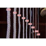 Durable Beige Cotton Rope Twisted Cord Craft Macrame String DIY Home Textile