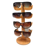 Bamboo Wood Glasses Holder Rack Storage Organizer