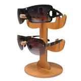 Bamboo Wood Glasses Holder Rack Storage Organizer