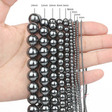 Natural Hematite Stone Beads Loose Spacer Beads For DIY Jewelry Making