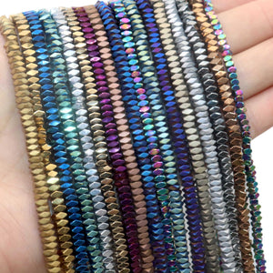 Colorful Hematite Spacer Beads for Jewelry Making DIY