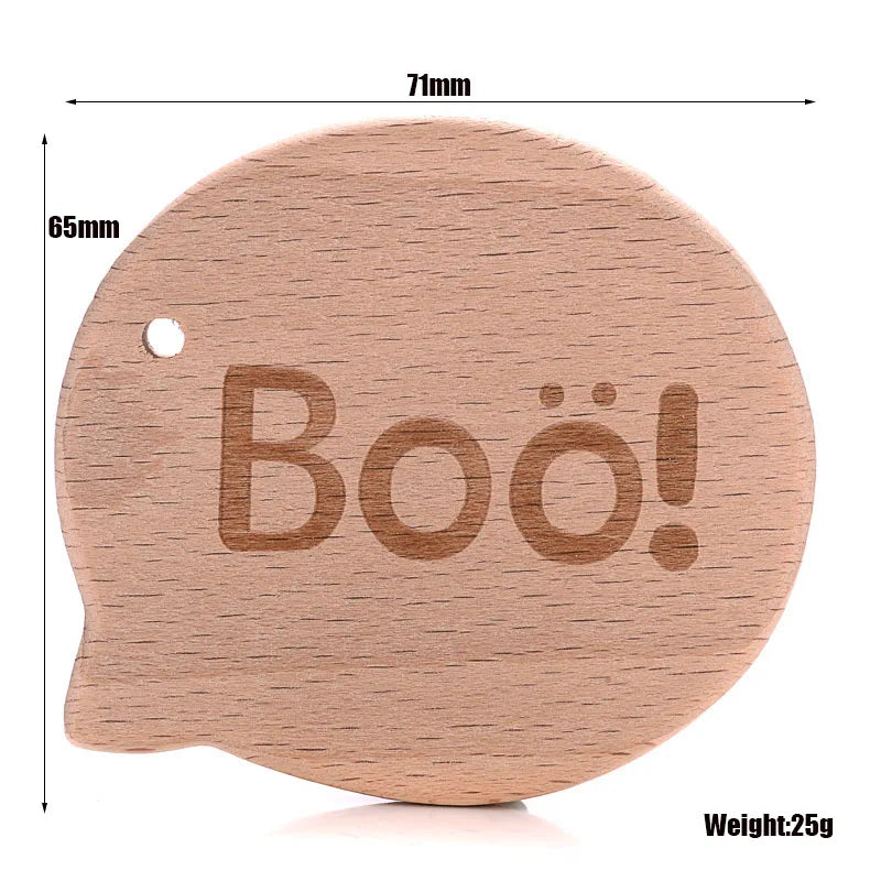 Baby Teether Wooden Food Animals Natural Beech Wood Teething for Baby Rodent