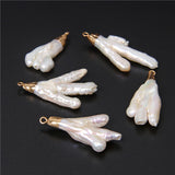 Irregular Freshwater Pearl Charms - DIY Necklace Accessories