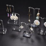 Acrylic Earrings Jewelry Display Rack Holder Organizer