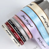 English Ribbon Fresh Flower Cake Decoration 45 Yards