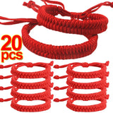 Adjustable Red Thread Bracelet Lucky Charm Jewelry