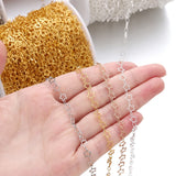 1/2Meters Star Chains Copper for Necklace Bracelet Jewelry Making DIY