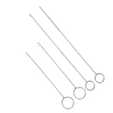 Stainless Steel Crochet Hook Loop Turner Fabric Tubes Strap Belt Strips DIY