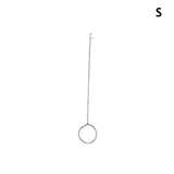 Stainless Steel Crochet Hook Loop Turner Fabric Tubes Strap Belt Strips DIY
