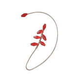 Pearl Ear Hook Earrings Cuff Clip No Pierced Women Female Ear Jewelry