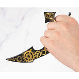 Self-Defence Key Chain Resin Mold Swords Dagger Silicone Mould