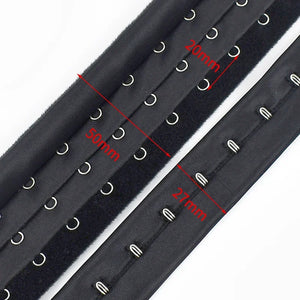 1/2Yards Bra Extender Underwear Adjust Hook and Eye Corset Extension