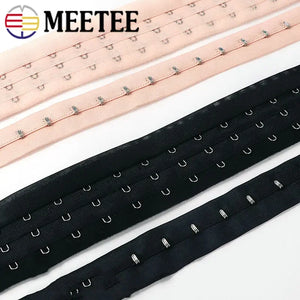 1/2Yards Bra Extender Underwear Adjust Hook and Eye Corset Extension