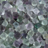 1/2lb Fluorite Quartz Rough Stones Natural Crystal for Cabbing,Cutting,Tumbling
