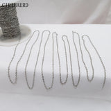 1.2mm/1.6mm Thin Chain for DIY Jewelry Necklace Bracelet