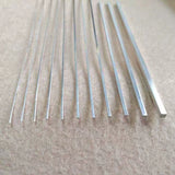 1.2x1.2mm 999 Purity S9999 Pure Solid 999 Sterling Silver Wire