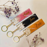 Rectangle Bookmark Silicone Mold Feather Casting Mould DIY Epoxy Resin Craft