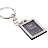 Acrylic Insert Photo Frame Keychain DIY Split Ring Key Chain Rectangle