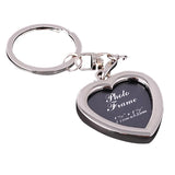 Acrylic Insert Photo Frame Keychain DIY Split Ring Key Chain Rectangle
