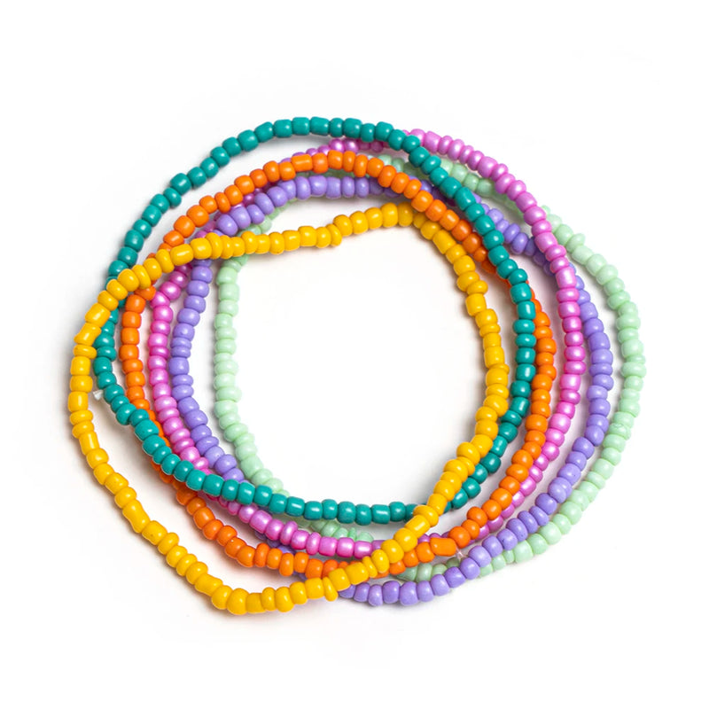 Bohemian Style Heart Anklet Bracelet Set for Women