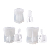 3D Family Support Cheeks Candle Molds for DIY Craft Making Xmas Gift