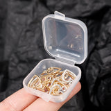 Mini Plastic Storage Box Clear Earrings Jewelry Case