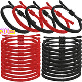 Tibetan Buddhist Bracelet Lucky Braided Red Thread Charm Bracelet