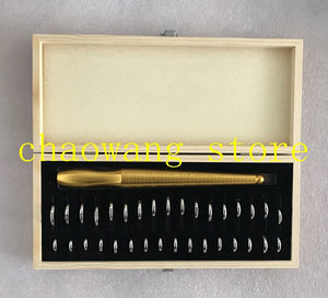 33 HK Ring Mandrel Sizer Gauge Set Jewelry Tools Kit